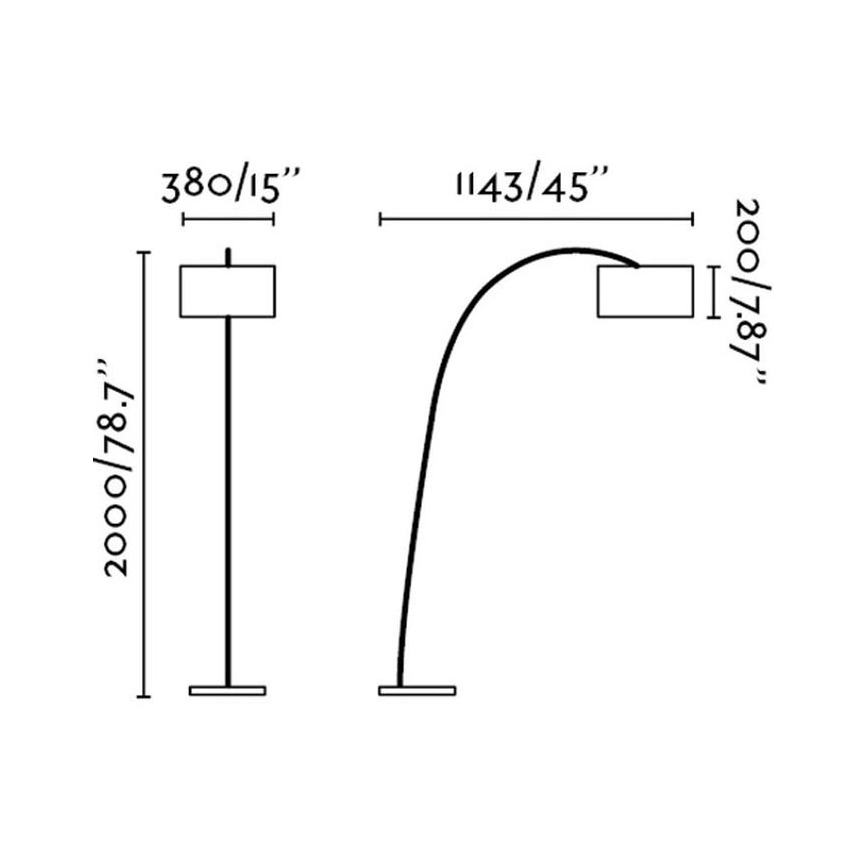 Faro 68462 - Grīdas lampa PAPUA 1xE27/60W/230V