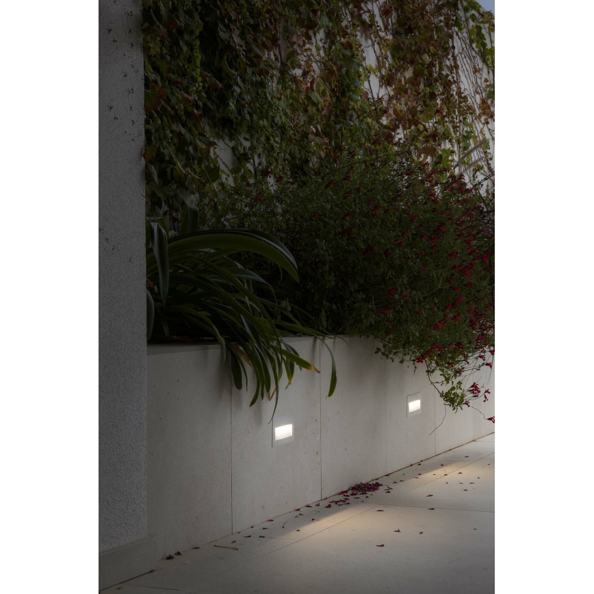 FARO 70288 - LED Iebūvēta lampa MANI LED/5W/230V 2200/2700/3200/4000K IK07 IP65 balta