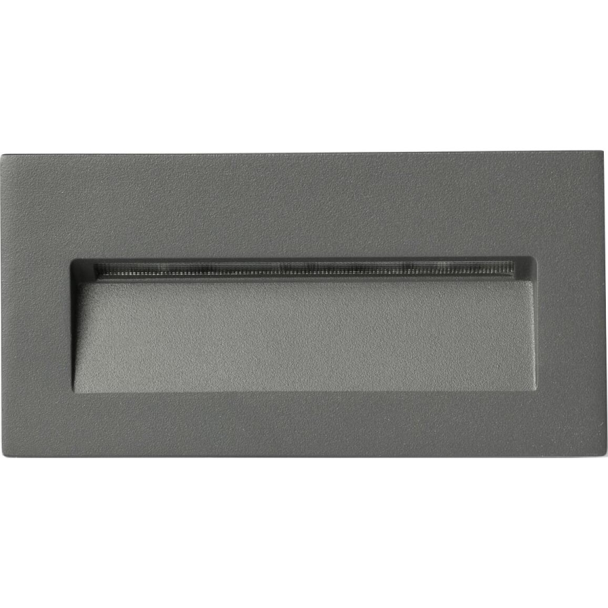 FARO 70289 - LED Iebūvēta lampa MANI LED/5W/230V 2200/2700/3200/4000K IK07 IP65 pelēka