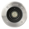 FARO 70310 - Āra iebūvējams brauktuves gaismeklis GEISER 1xGU10/8W/230V IK08 IP67 nerūsējošais tērauds