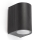 FARO 70322 - Āra sienas gaismeklis ESTELA 1xGU10/5W/230V IP65, melns