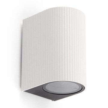 FARO 70323 - Āra sienas gaismeklis ESTELA 1xGU10/5W/230V IP65 balts