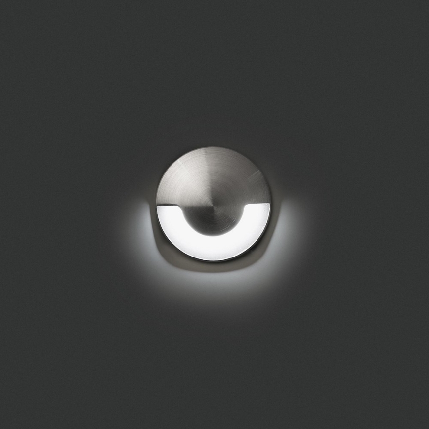 FARO 70660 - LED Āra pagalma lampa KANE-1 LED/3W/24V IK08 IP67