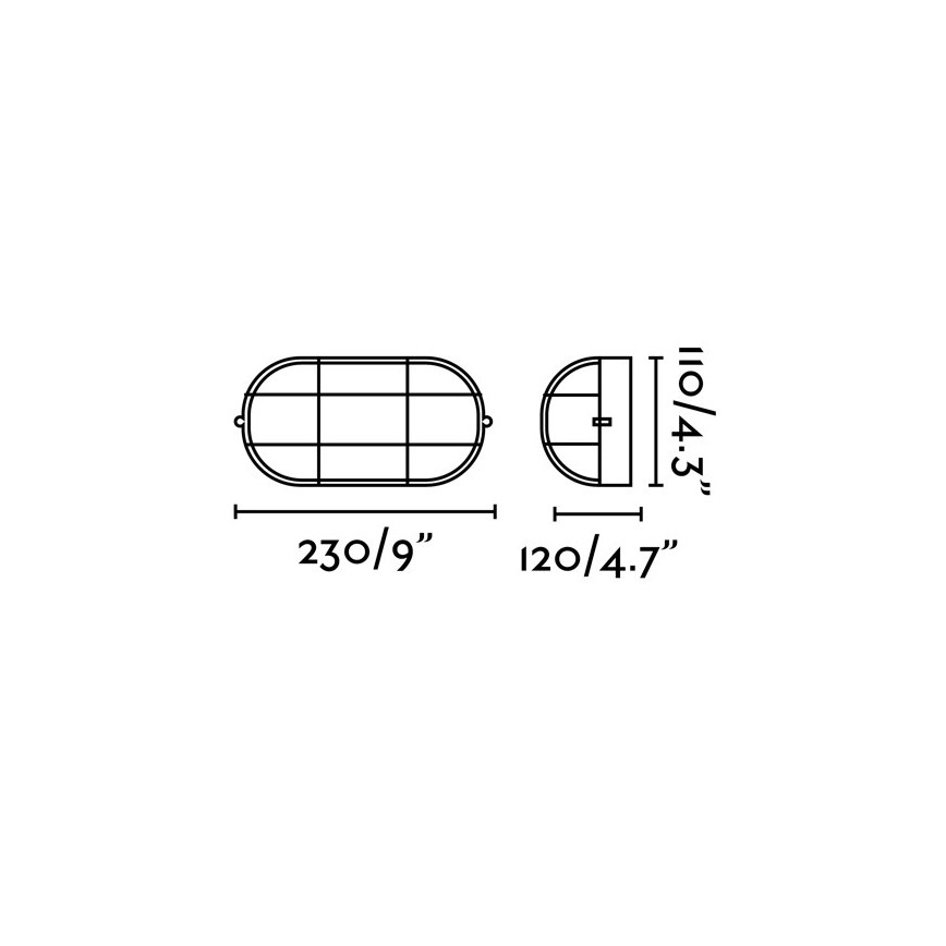 FARO 70998 - Āra sienas gaismeklis CABO 1xE27/60W/230V IP65