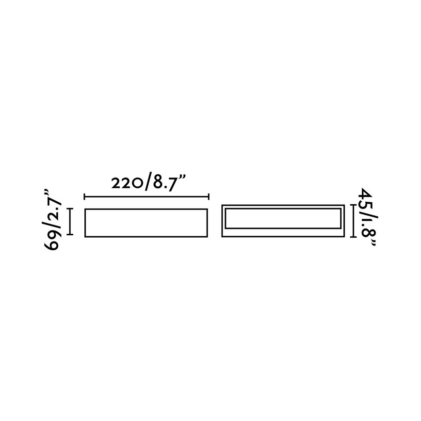 FARO 71052 - Āra LED sienas gaismeklis TOLUCA LED/16W/230V IP65