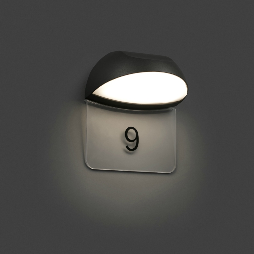 FARO 71197 - LED Āra sienas gaismeklis NUM LED/7W/230V IP54