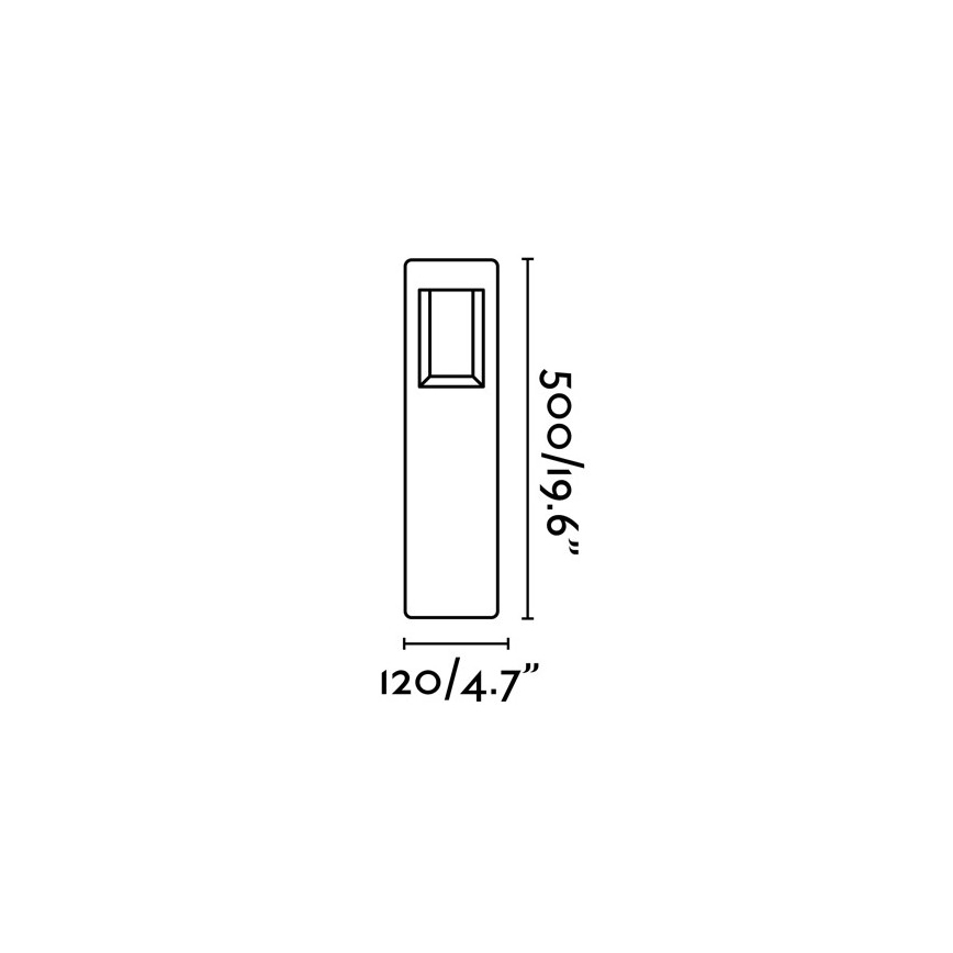 FARO 71199 - Āra LED lampa NAYA LED/8W/230V IP54