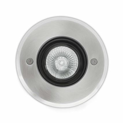FARO 71489N - Pagalma lampa TECNO-6  1xGU10/50W/230V IK08 IP67
