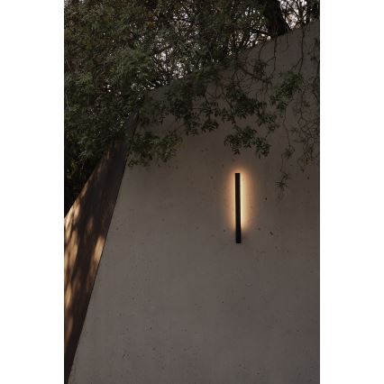 FARO 71800 - LED āra sienas gaismeklis LIME LED/6W/230V 2700/3000/4000K 60 cm CRI 90 IP65 melns