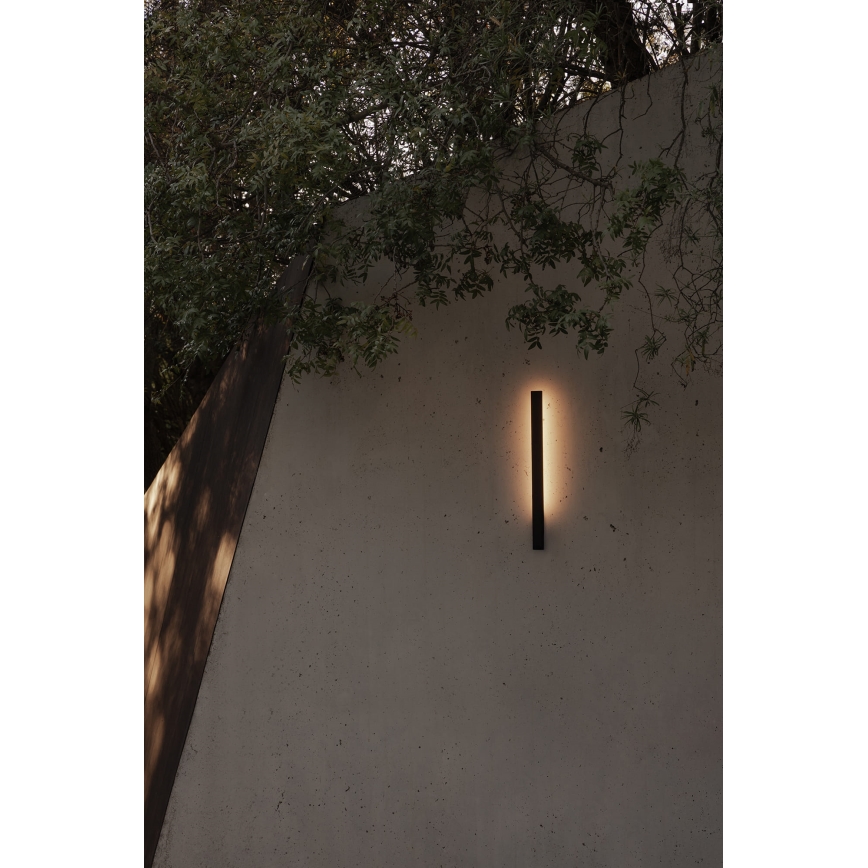 FARO 71800 - LED āra sienas gaismeklis LIME LED/6W/230V 2700/3000/4000K 60 cm CRI 90 IP65 melns