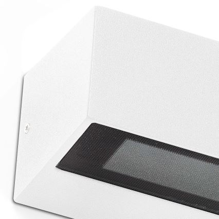 FARO 71903 - LED āra sienas gaismeklis DORO 2xLED/10W/230V IP65 balts