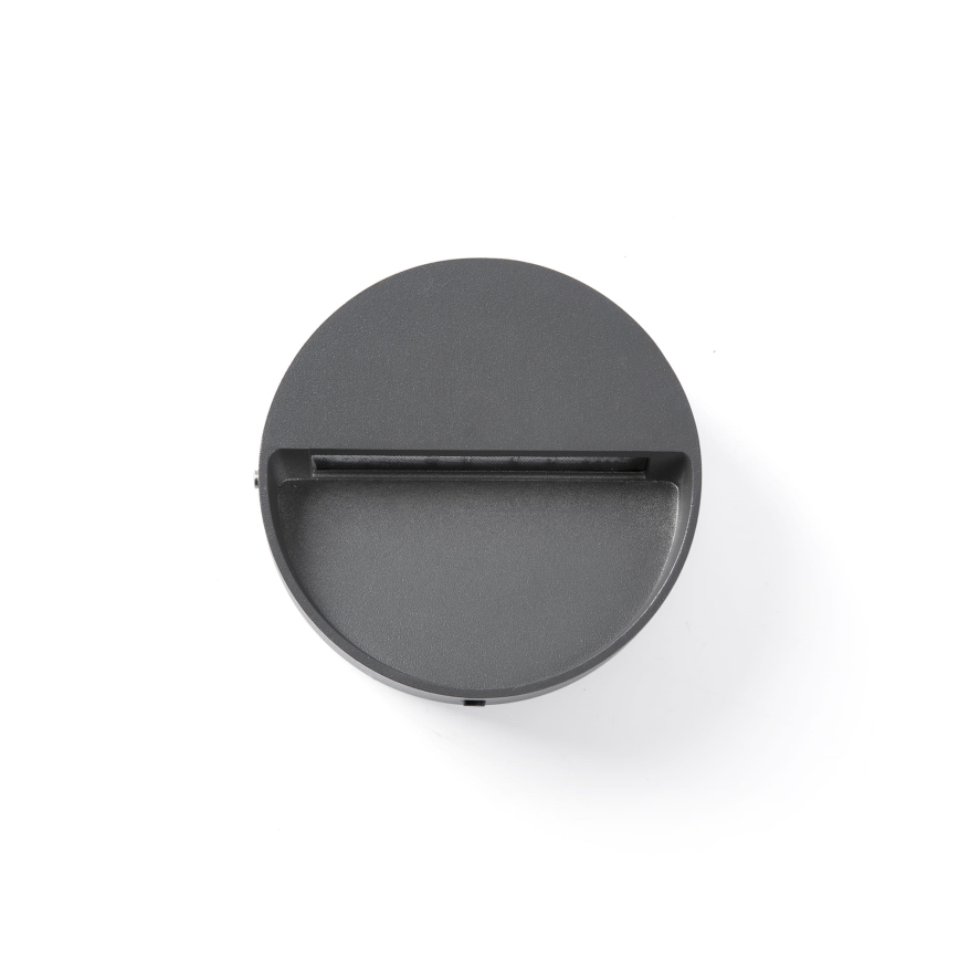 FARO 71960 - LED kāpņu gaismeklis DUNE LED/3W/230V 2200/2700/3200/4000K IP65 antracīts apaļš