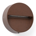 FARO 71962 - LED kāpņu gaismeklis DUNE LED/3W/230V 2200/2700/3200/4000K IP65 brūns apaļš