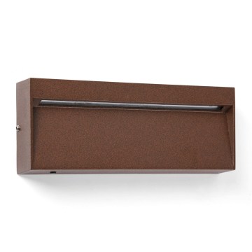 FARO 71968 - DUNE LED kāpņu gaismeklis LED/6W/230V 2200/2700/3200/4000K IP65 brūns taisnstūrveida