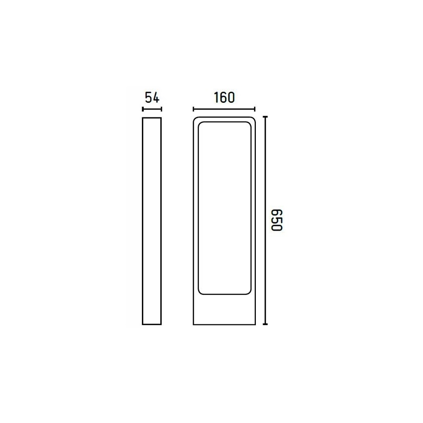 FARO 75520 - Āra LED lampa DAS LED/5W/230V IP54