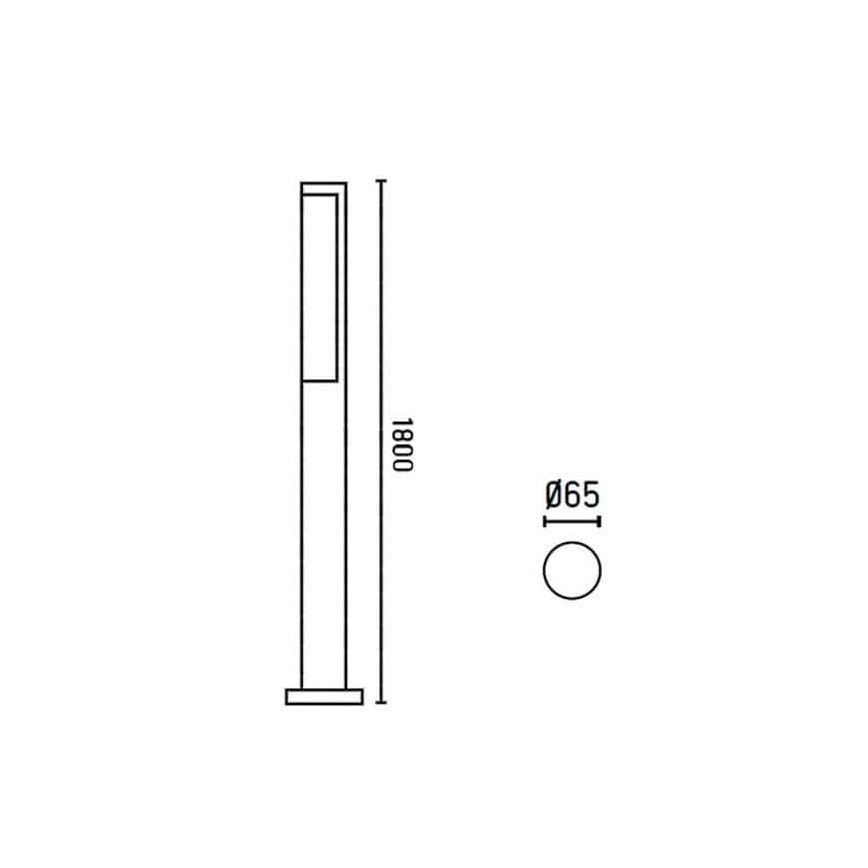 FARO 75524 - LED Āra lampa BERET-3 LED/16W/230V IP54