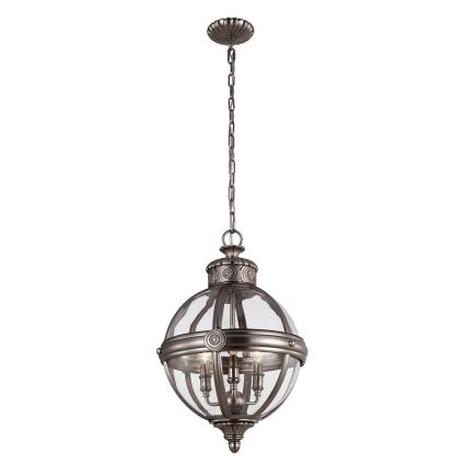 Feiss - Lustra ar ķēdi ADAMS 3xE14/60W/230V bronza