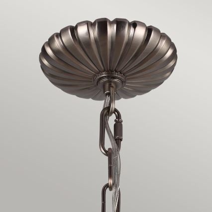 Feiss - Lustra ar ķēdi ADAMS 4xE14/60W/230V bronza