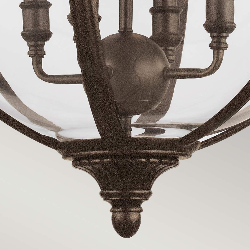 Feiss - Lustra ar ķēdi ADAMS 4xE14/60W/230V bronza