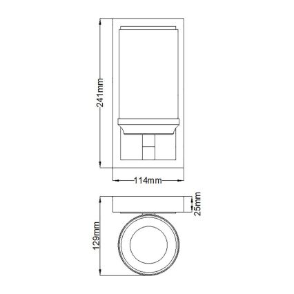 Feiss - LED Vannas istabas sienas lampa AMALIA 1xG9/3,5W/230V IP44 spīdīgi hromēts