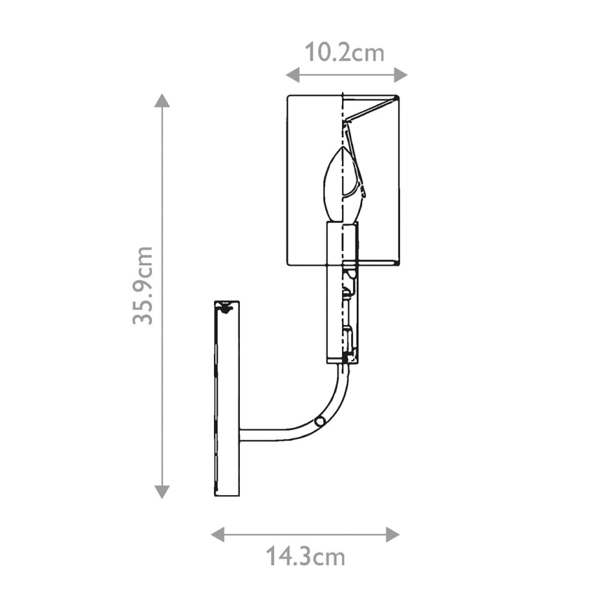 Feiss - Sienas lampa BRIANNA 1xE14/60W/230V
