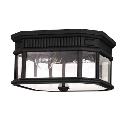 Feiss - Āra griestu lampa COTSWOLD LANE 2xE27/60W/230V IP44