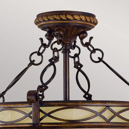 Feiss - Virsapmetuma lustra DRAWING ROOM 2xE27/60W/230V