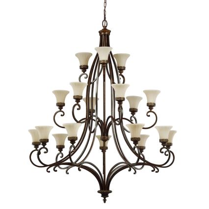 Feiss - Lustra ar ķēdi DRAWING ROOM 18xE27/60W/230V