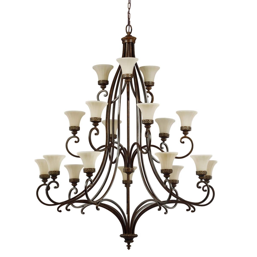 Feiss - Lustra ar ķēdi DRAWING ROOM 18xE27/60W/230V