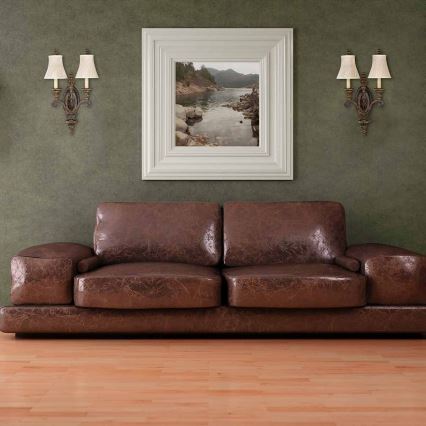 Feiss - Sienas lampa DRAWING ROOM 2xE14/60W/230V