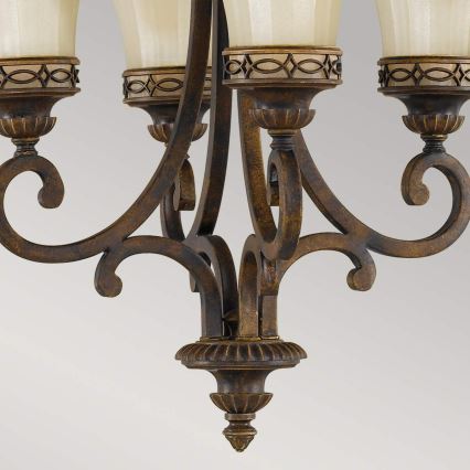 Feiss - Lustra ar ķēdi DRAWING ROOM 4xE27/60W/230V