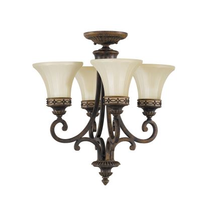 Feiss - Lustra ar ķēdi DRAWING ROOM 4xE27/60W/230V