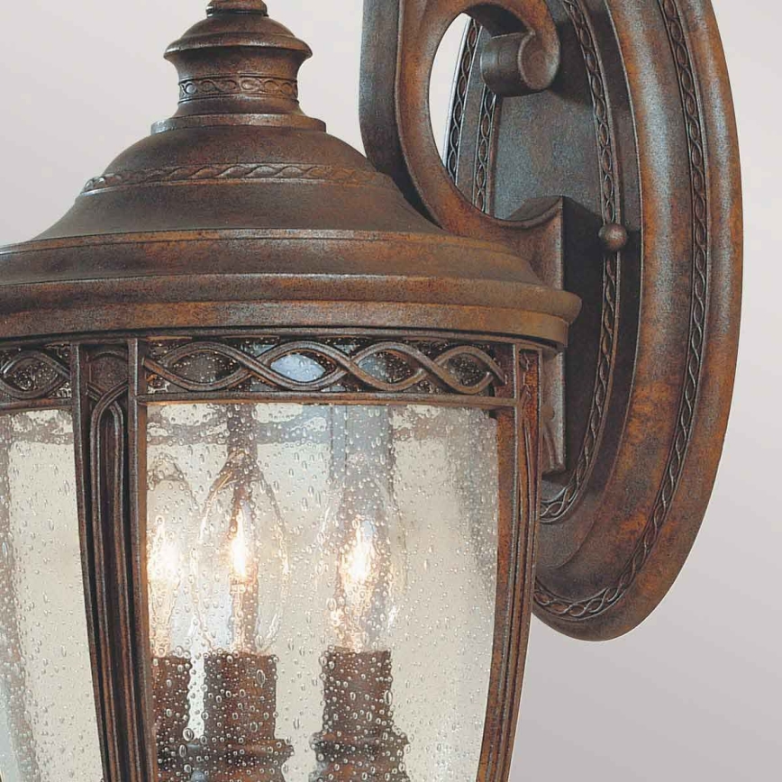 Feiss - Āra sienas lampa ENGLISH BRIDLE 3xE14/60W/230V IP44