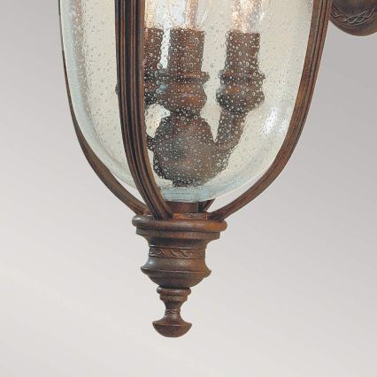 Feiss - Āra sienas lampa ENGLISH BRIDLE 3xE14/60W/230V IP44