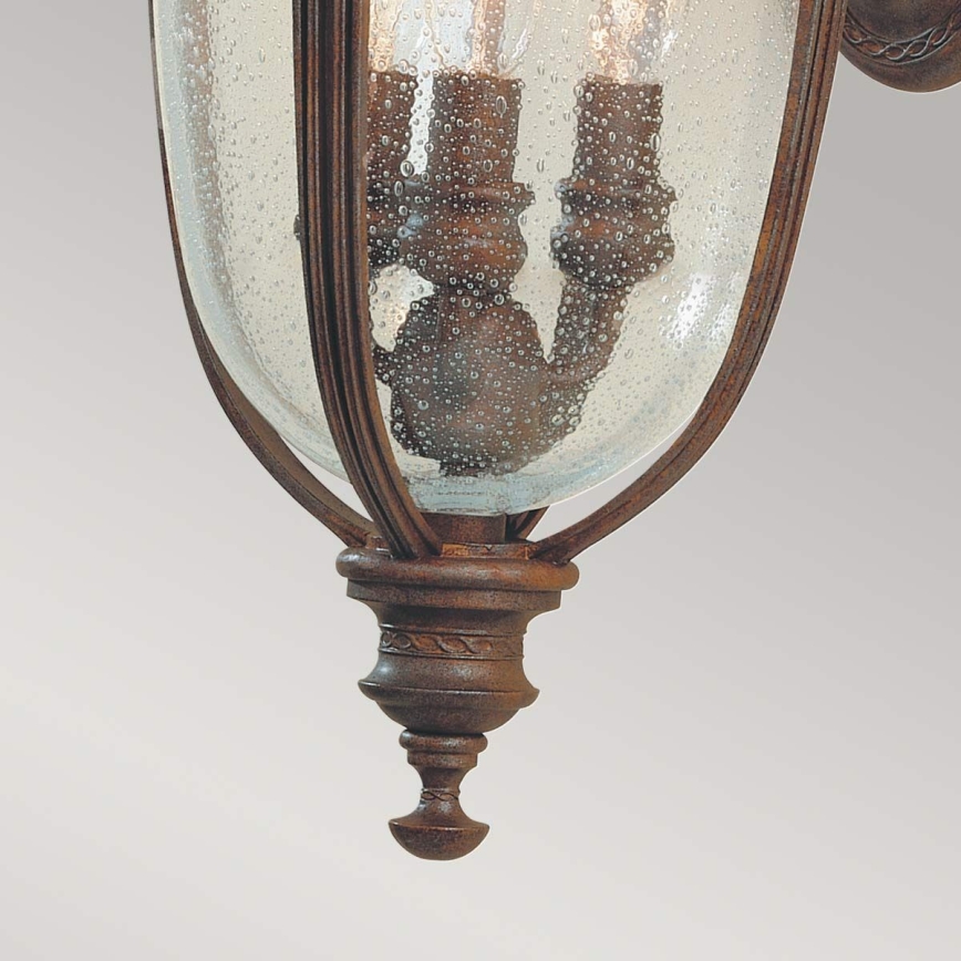 Feiss - Āra sienas lampa ENGLISH BRIDLE 3xE14/60W/230V IP44