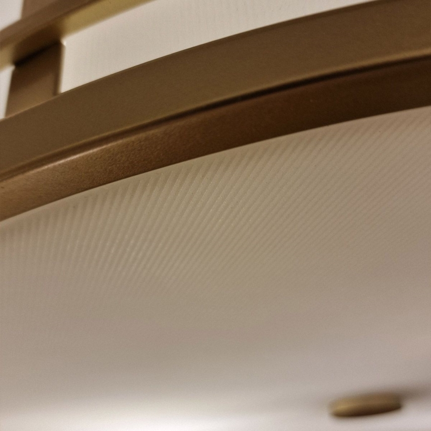 Feiss - Griestu gaismeklis FUSION 3xE27/40W/230V Ø 34,3 cm zelta