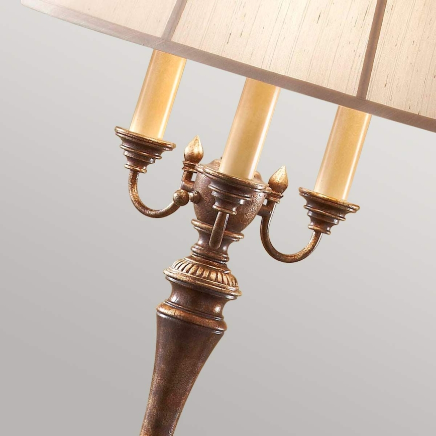 Feiss - Grīdas stāvlampa GIBSON 4xE27/60W/230V
