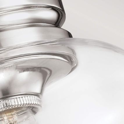 Feiss - Griestu gaismeklis HOUNSLOW 1xE27/60W/230V pulēts hroms