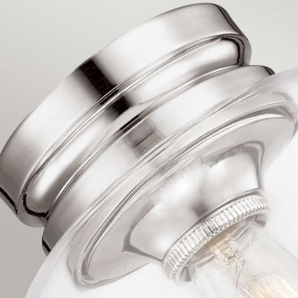 Feiss - Griestu gaismeklis HOUNSLOW 1xE27/60W/230V pulēts hroms