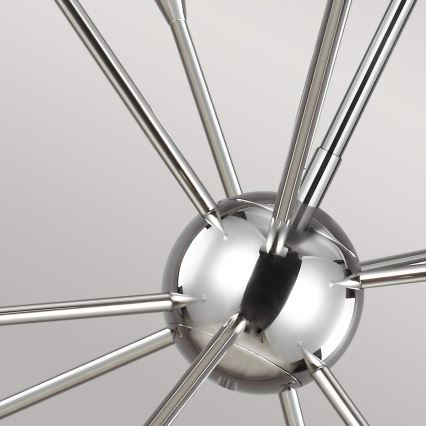 Feiss - LED Lustra ar stieni JAX 10xG9/3W/230V spīdīgi hromēts