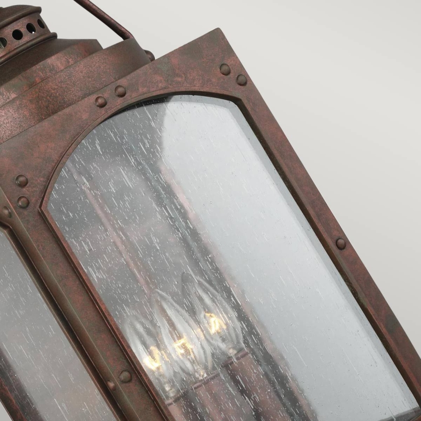 Feiss - Āra sienas lampa RANDHURST 3xE14/40W/230V IP44