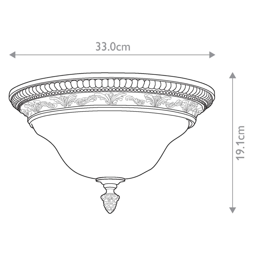 Feiss - Griestu lampa SONOMA VALLEY 2xE27/60W/230V