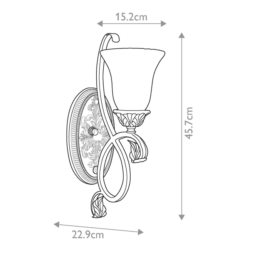 Feiss - Sienas lampa SONOMA VALLEY 1xE27/60W/230V
