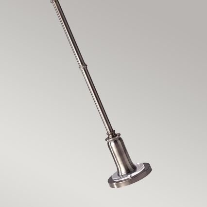 Feiss - Grīdas stāvlampa STATEROOM 2xE27/60W/230V sudraba