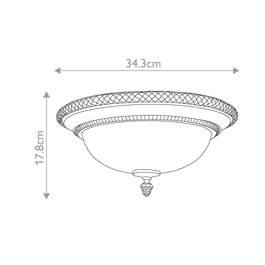 Feiss - Griestu lampa KELHAM HALL 2xE27/60W/230V