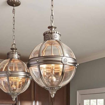Feiss - Lustra ar ķēdi ADAMS 3xE14/60W/230V bronza