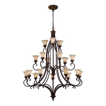 Feiss - Lustra ar ķēdi DRAWING ROOM 18xE27/60W/230V