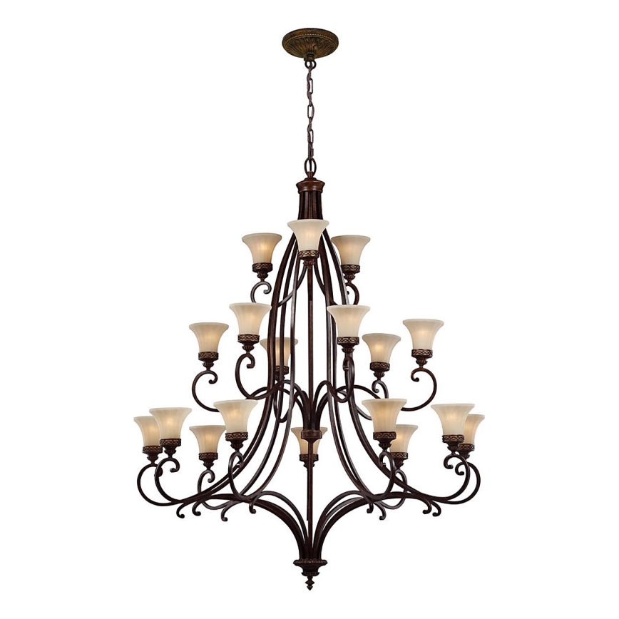 Feiss - Lustra ar ķēdi DRAWING ROOM 18xE27/60W/230V