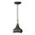 Feiss - Pakaramais uz troses BESO 1xE27/60W/230V Ø 17,9 cm melns/vara krāsa