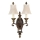 Feiss - Sienas lampa DRAWING ROOM 2xE14/60W/230V